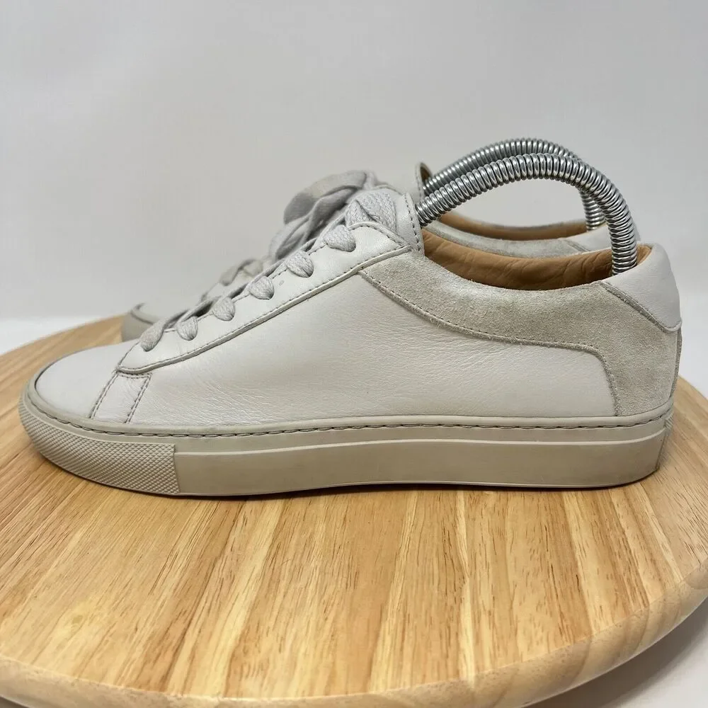 KOIO Capri Gray Italian Low Top Italian Sneaker Size EUR 38 US 8